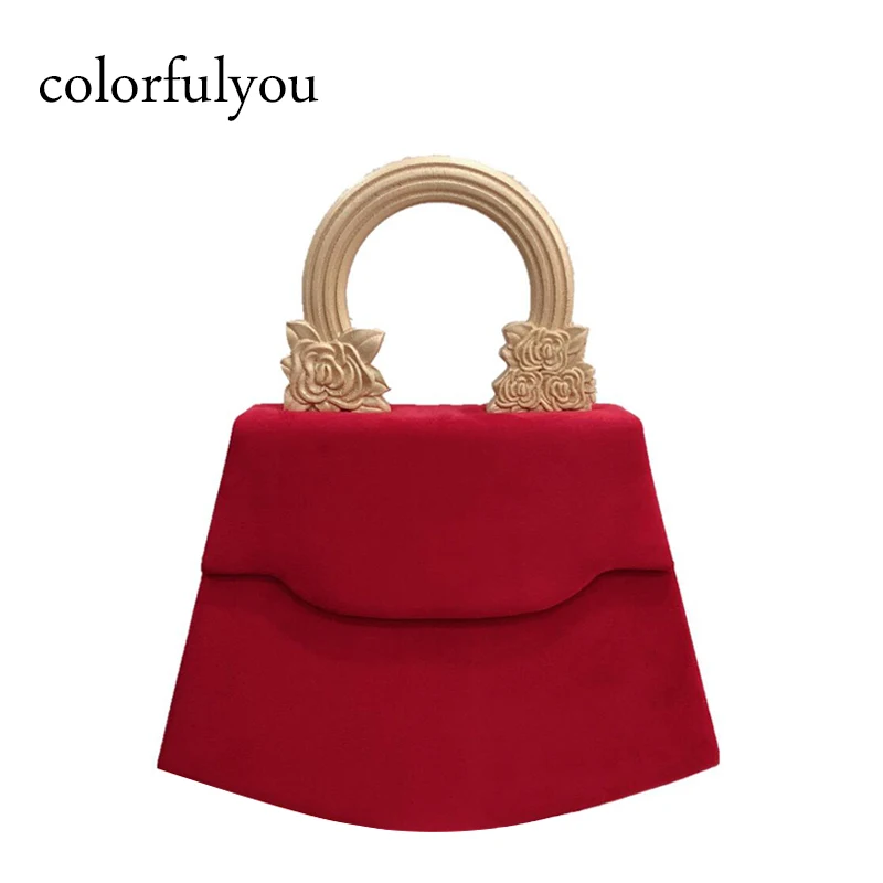 velvet designer handbags