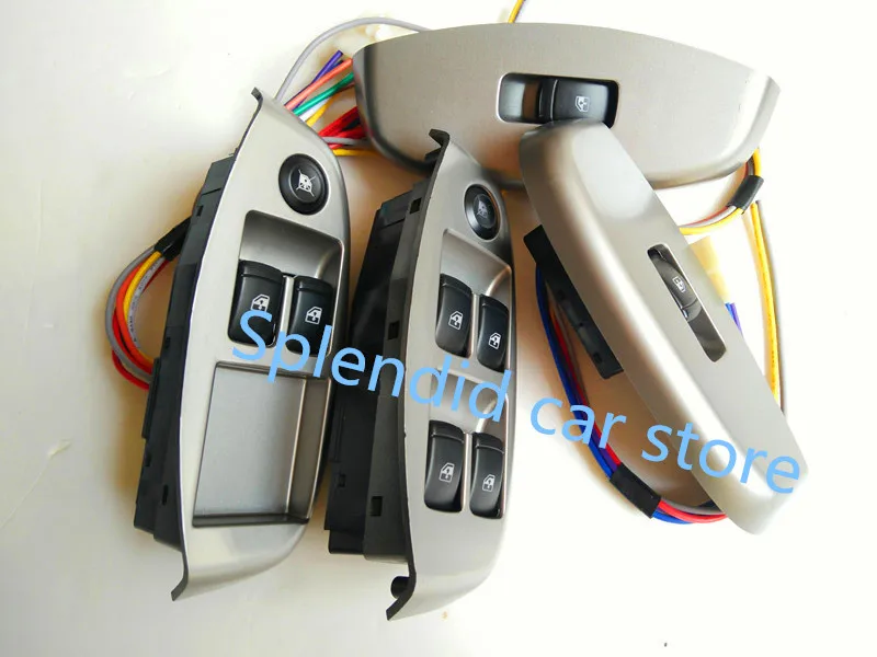 

suitable Chevrolet AVEO car window lift switch assembly with panel Front and rear door glass lift switch