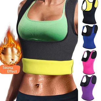 Miss Moly Hot Shapers -  Sauna Sweat Neoprene Body Shaper - Women's Thermo Slimming - Push Up Vest - Waist Trainer Corset