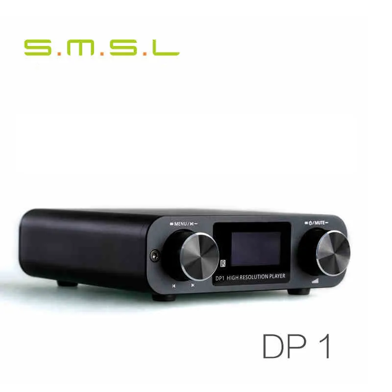 

SMSL DP1 amplifier audio usb dsd ak4452 decoding lossless player desktop hi fi digital amplifier for sd card music player