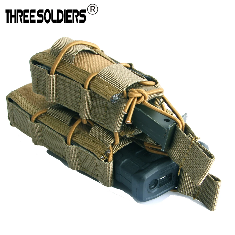 Тактический Журнал M4 Mag Molle Сумка с пистолетной магнитной сумкой