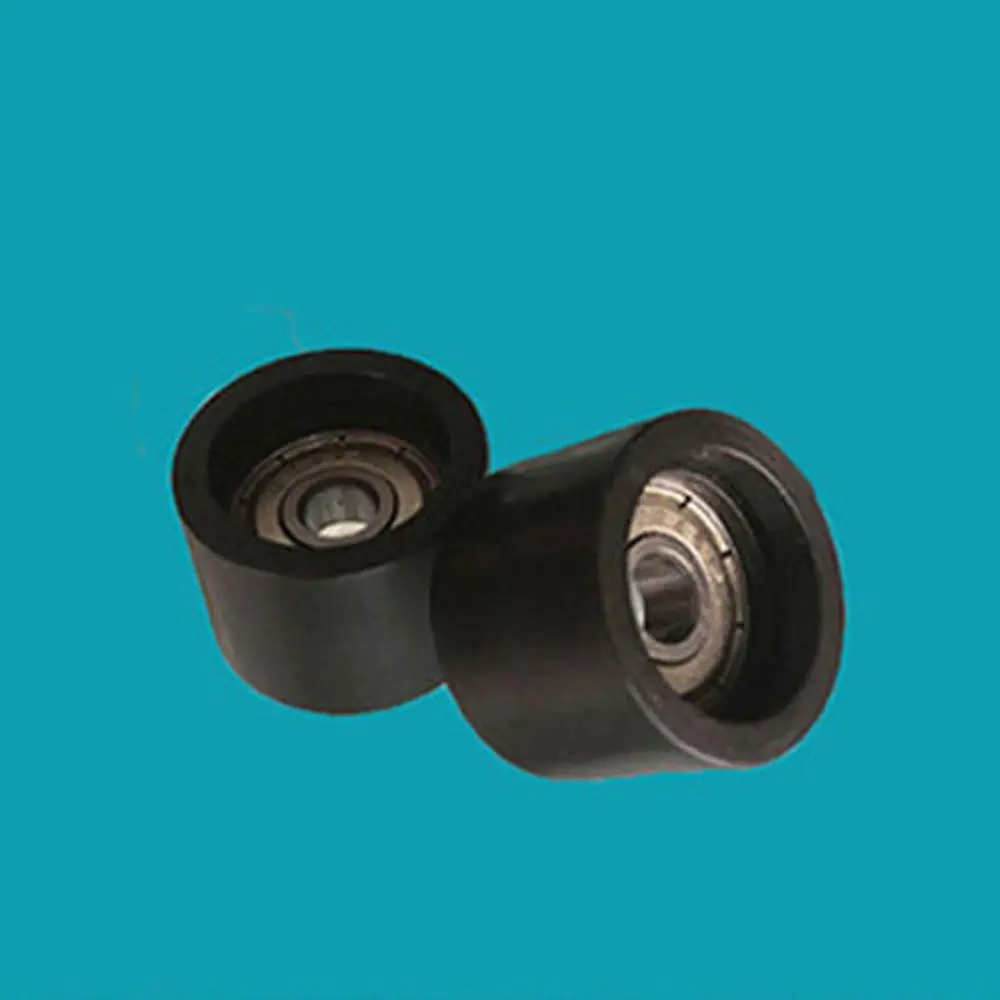 4Pcs 6*25*18mm Black POM Coated Tire Wheel Arc Ball Bearing for