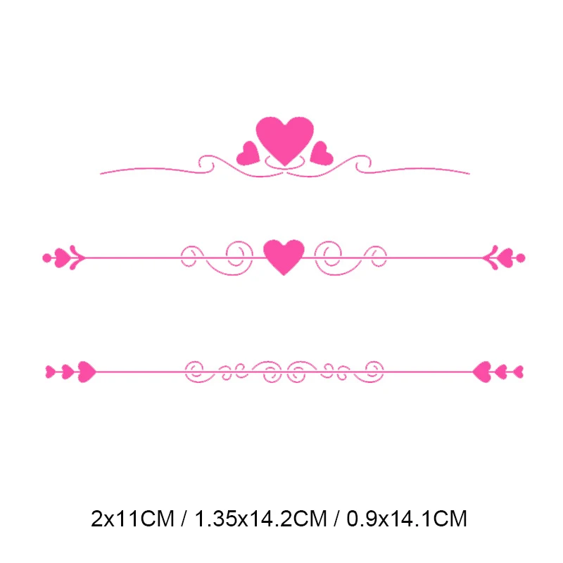 

Heart Dies Scrapbooking Arrow Shape Metal Cutting Dies Valentine Die Cut Love Craft Dies Card Making Embossing New 2019