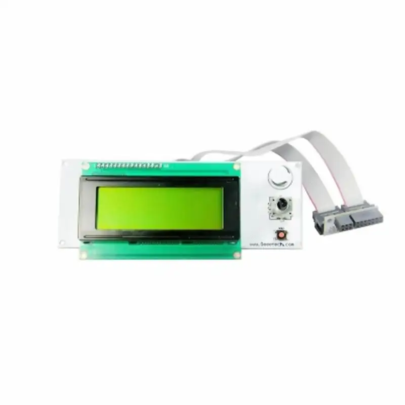 

3D Printer Parts  LCD2004 Controller and Adapter For Sanguinololu Board Reprap