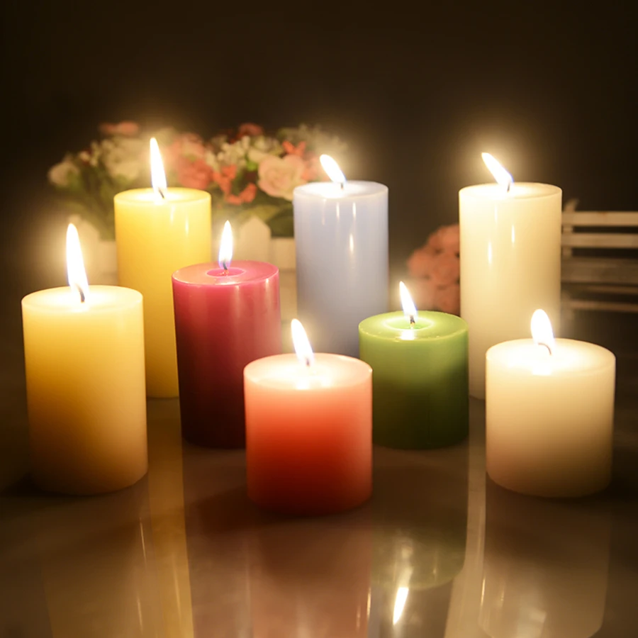 

Home Scentend Candle Christmas Birthday Candles Weeding Bougie Decoratif Decorationromantic candle Gifts Candele Wax WZE003