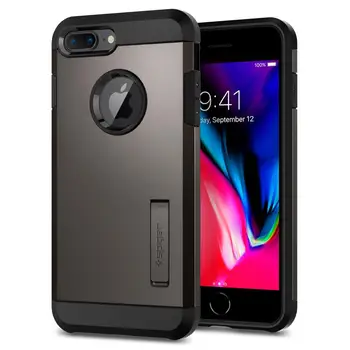

100% Original SPIGEN Tough Armor [2nd Generation] Case for iPhone 8 Plus / 7 Plus with Kickstand