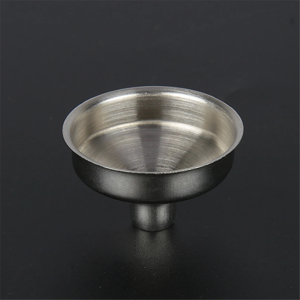 Mini Stainless Steel Hip Flask Funnel Wine Liquid Oil Pot Funnels