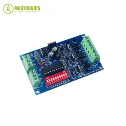 Оптовая продажа высокой мощности DMX512 декодер постоянный ток 3CH LED контроллер DC12V-36V 700ma * 3 LED диммер СВЕТОДИОДНЫЙ прожектор