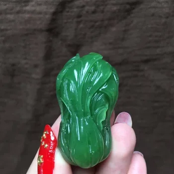 

Hetian jade jade cabbage pendant jp12#