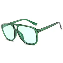 Винтажные мужские солнцезащитные очки, классический фирменный дизайн, женские солнцезащитные очки, черные, зеленые, желтые, Ретро стиль, мужские очки Oculos de sol Gafas Shades