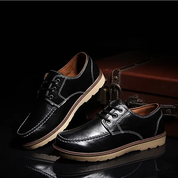 Nova Da Sapatos Livre Preto De Agradável Respirável Casuais Moda Chegada Ao Primavera Baixos Blue Homens Sapato Xz1181 wine Ar Red Scarpe Lace Couro up dark YrqY5wa