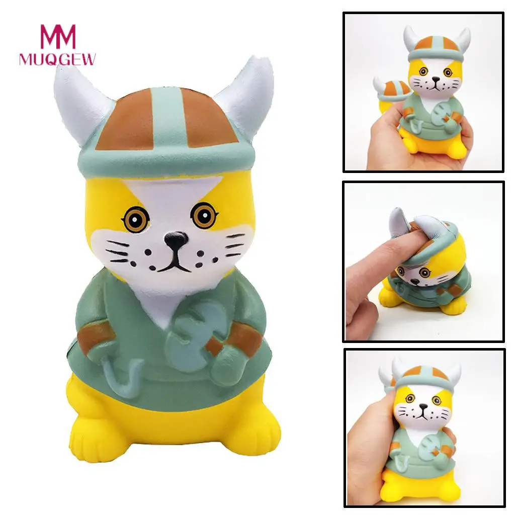 

Fun Galaxy Poep Scented Squishy Charm Mini Adorable Pirate Cat Super Slow Rising Kids Fun Toys Stress Reliever Toys Gifts