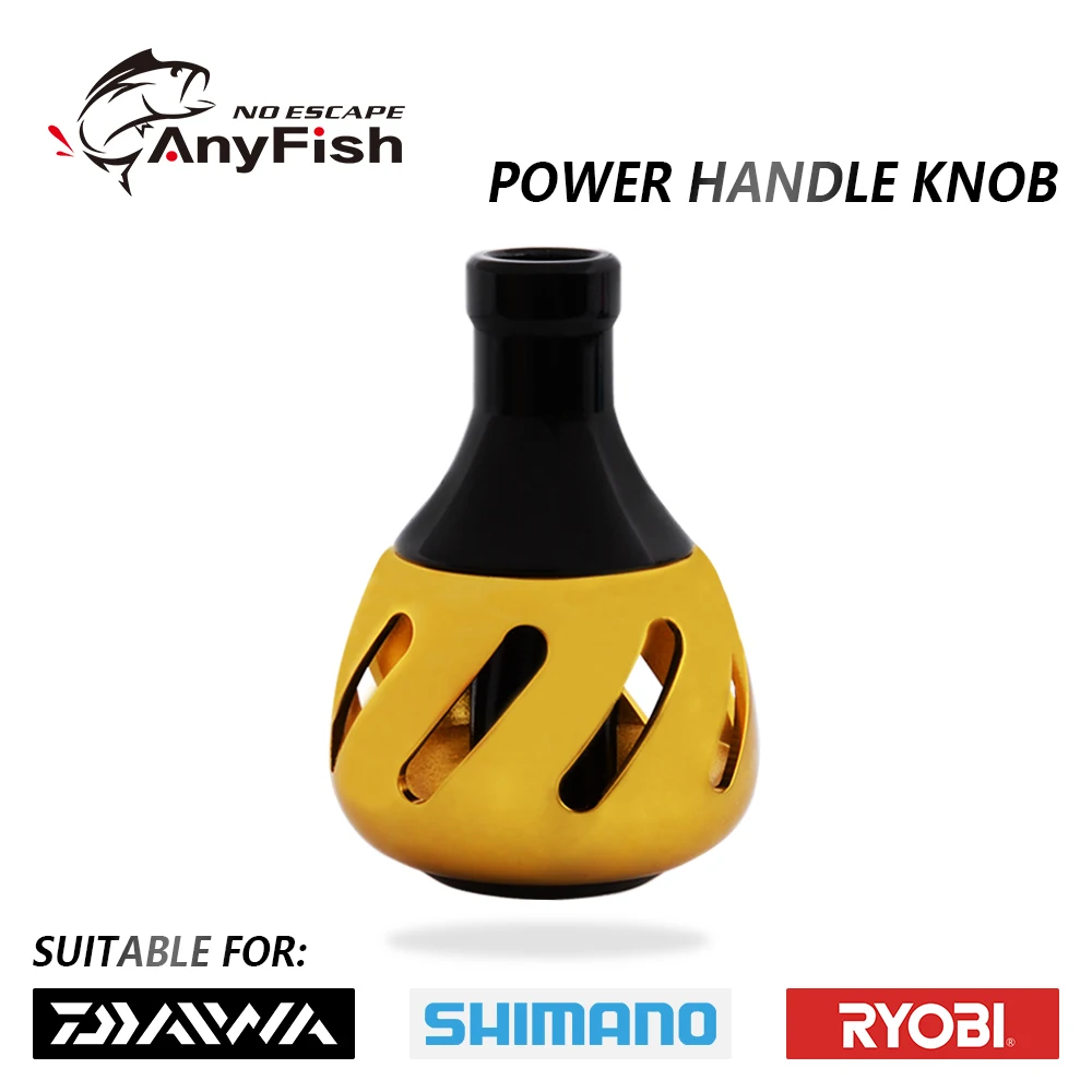 Рыболовная катушка ANYFISH с ручкой для SHIMANO/DAIWA/RYOBI спиннинговое колесо забрасывания