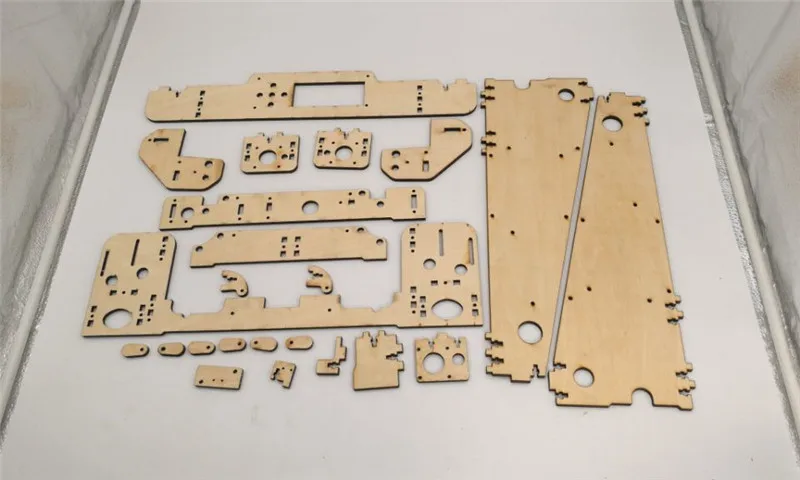 DIY Anet A8/Hesine M505/Tronxy 3d принтер клон Рамка комплект лазерная резка 6 мм фанерная пластина