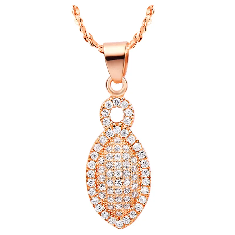 Wholesale Rose Gold Plated Or 925 Sterling Silver Trendy Jewelry Lucky
