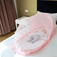 130*65*64 детская кроватка сетка для летней кроватки арочная Москитная большая кровать для новорожденных противомоскитная портативная детская сетка от насекомых Прямая поставка