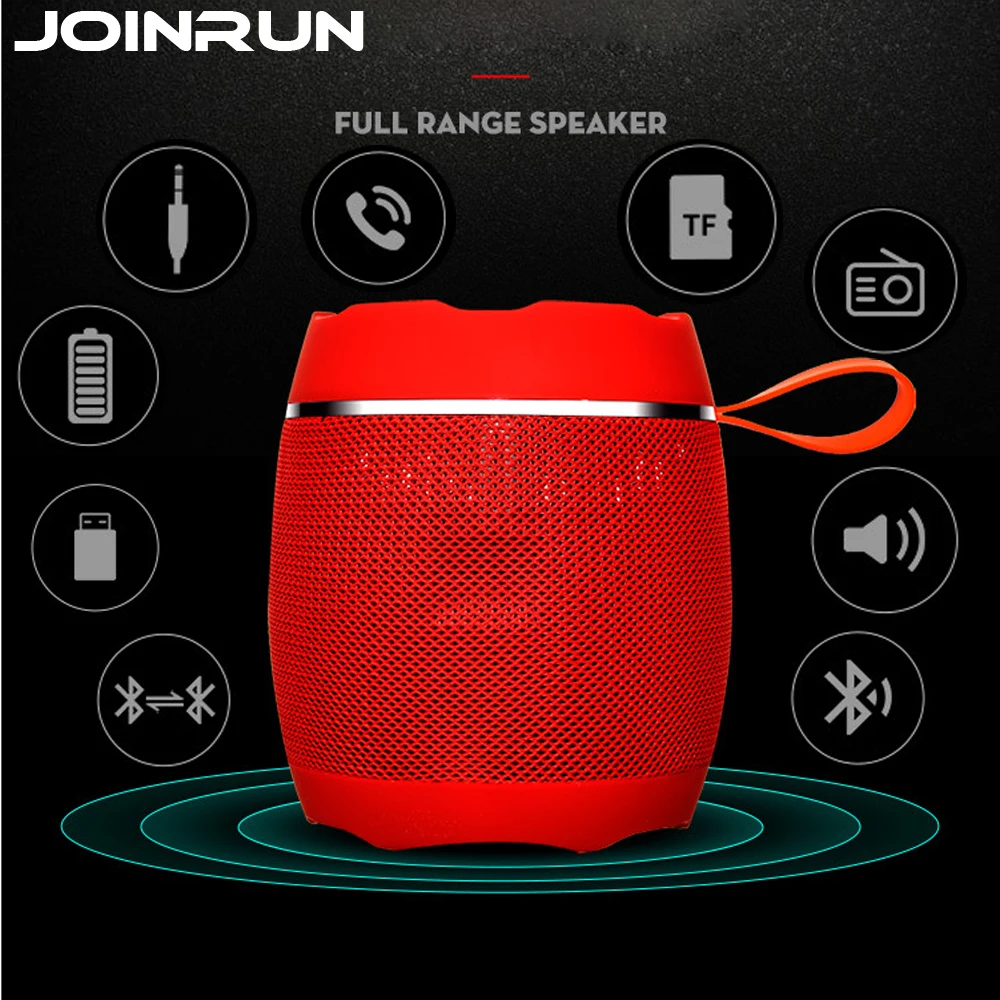 Joinrun Bluetooth Динамик 4,2 Портативный Динамик Беспроводной Колонка аудио приемник Мини Динамик s USB AUX для xiaomi телефон MP3 плеер