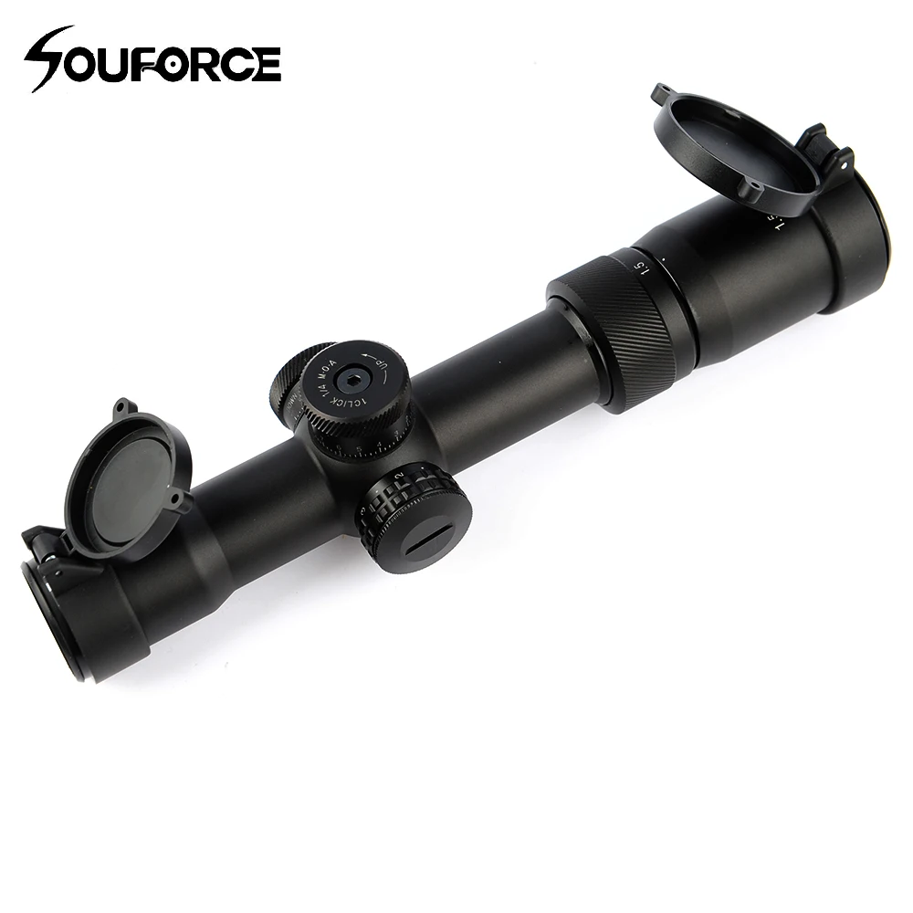 Buy 1.5 8X28IR Riflescope Glass Etched Reticle Fully