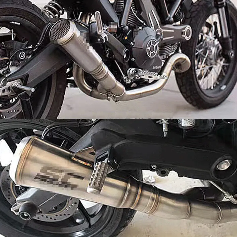 Выхлопная труба для мотоцикла Echappement Universale Moto Silencieux SC GP Racing выхлопная 51 мм