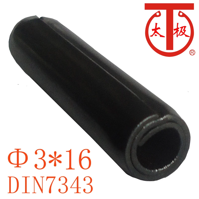 (3*16) DIN7343/ISO8750 спиральный пружинный штырь (спиральный штырь) 100 шт./лот