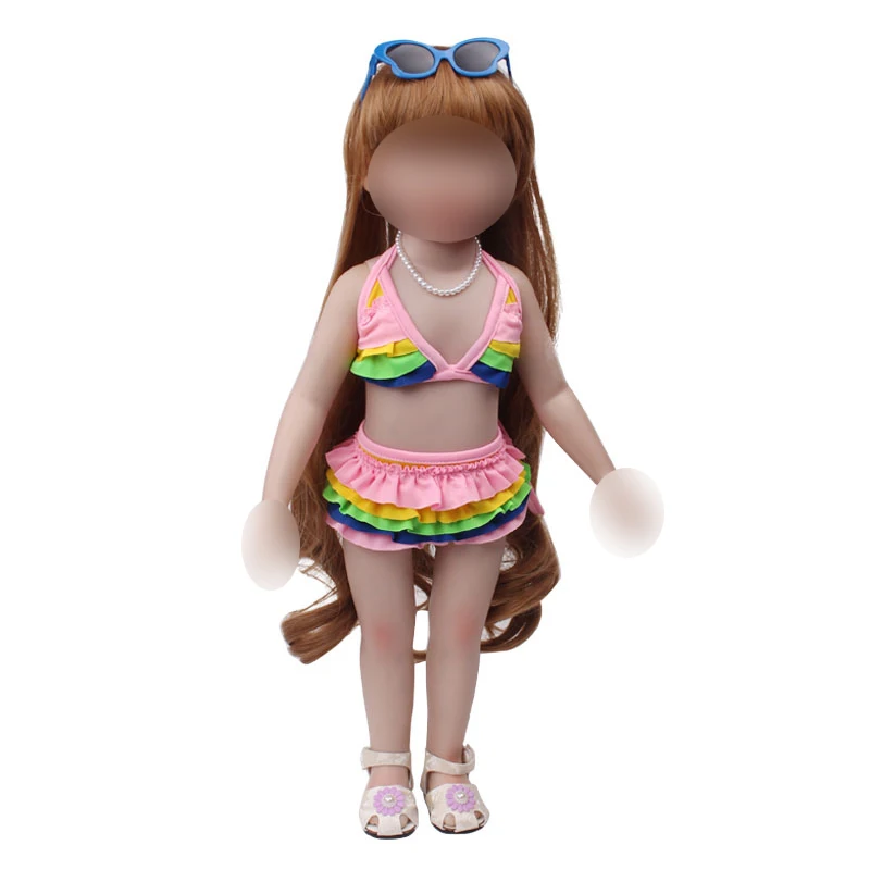 american girl doll swimming suits