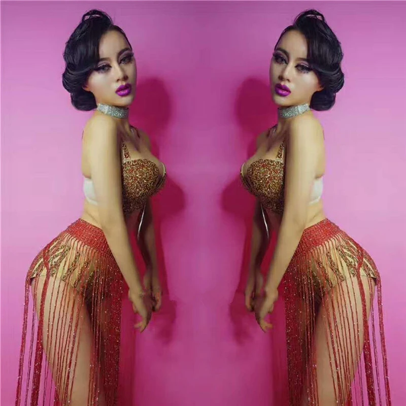 Sexy-Sparkly-Tassel-Bikini-JAZZ-Dj-Costume-Nightclub-Modern-Female-Singer-Pole-Dance-Clothing-Show-DS (2)