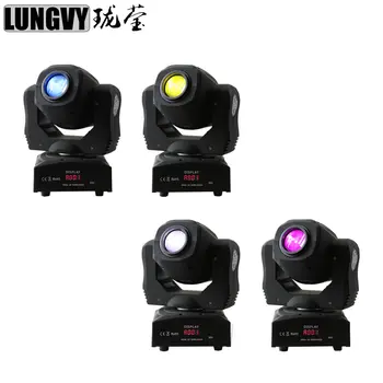 

Free Shipping 4pcs/Lot Led Moving Head Light Spot 60W Led Lamp DMX512 Stage Lighting DJ Lighting 9/11 Channels LED Display