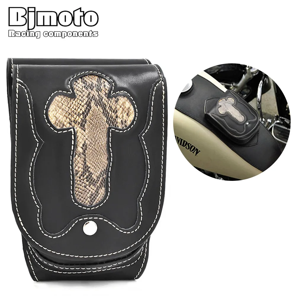 Bjmoto мотоцикл 4 5 галлонов нагрудник Крышка бака панели с чехлом для Harley Sportster XL1200 883