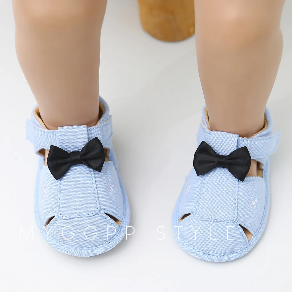 

Infant Baby Girls Boys Sandals Hollow Out Shoes Bowknot Casual Soft Bottom Non-slip Toddler First Walkers Kids Boy Girl Shoes