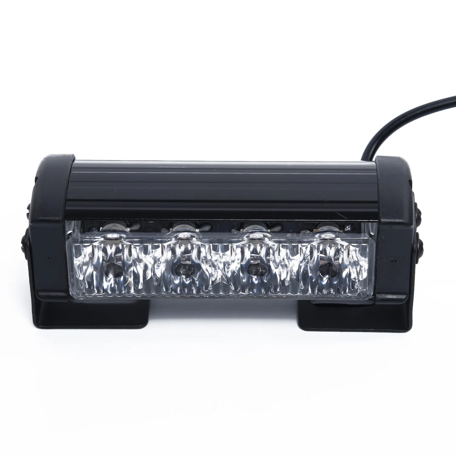 2pcs 12V светодиодный Янтарный стробоскоп для восстановления автомобиля Авто мигает аварийная решетка бар огни