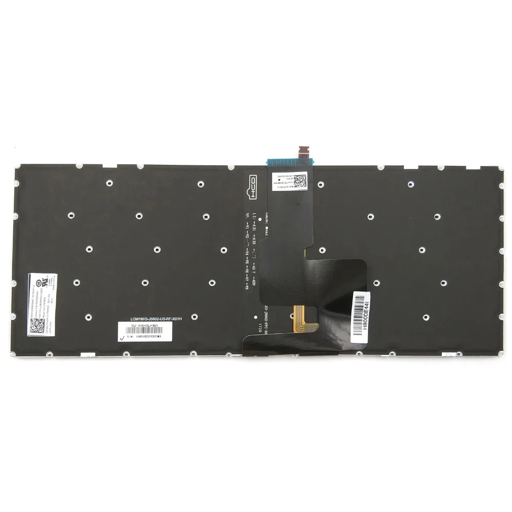 Новая клавиатура для ноутбука lenovo Yoga 520-14IKB type 80X8 81C8 720-15IKB US Black с подсветкой без рамки