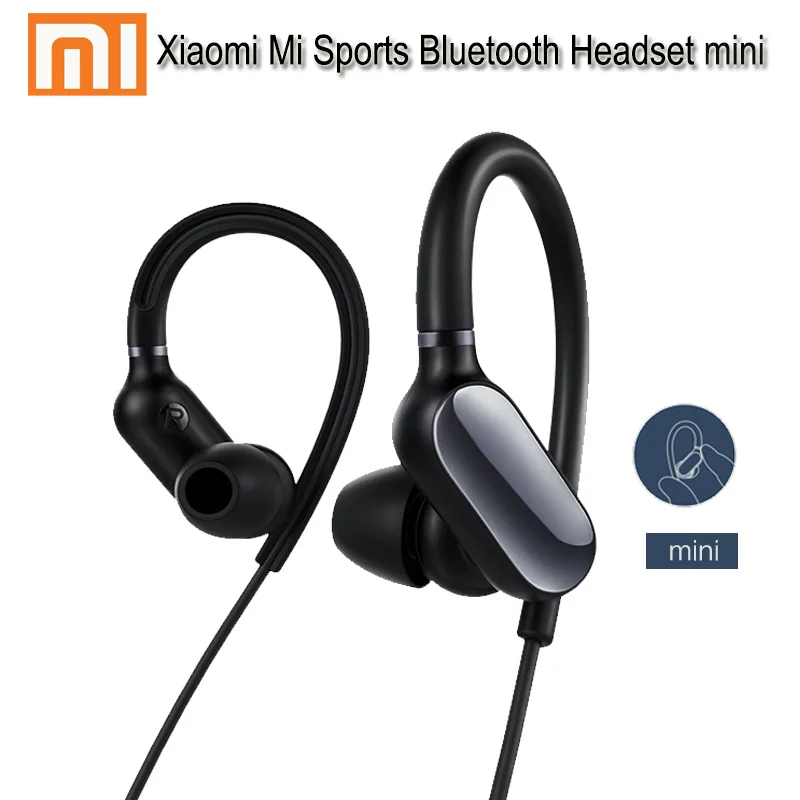 

Original Xiaomi Mi Sports Bluetooth Headset mini Wireless Bluetooth 4.1 With Microphone IPX4 Waterproof Sweatproof 5 Earbud