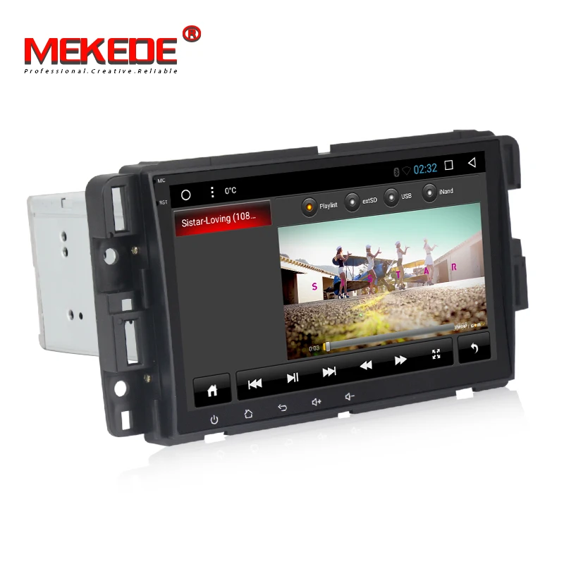 MEKEDE Система android автомобильный радиоплеер для GMC Yukon Tahoe Acadia Hummer H2 Tahoe Traverse BUICK Enclave gps навигация