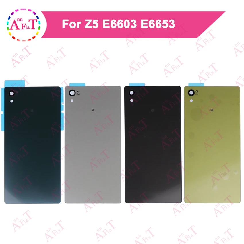 Задняя крышка батарейного отсека для Sony Xperia Z5 E6603 E6653 E6633 E6683 | Мобильные телефоны и
