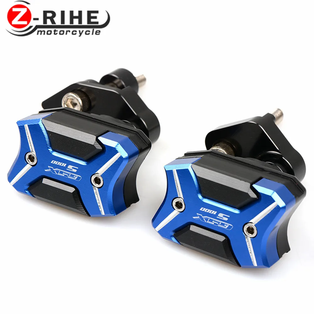 For Suzuki GSX-S1000 2015-2017 2016 15 16 17 1 Pair motorcycle cnc new frame slider Sliding Frame Falling Protector Frame Slider