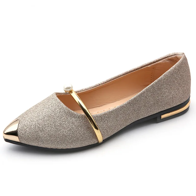 

2019Brand Spring Autumn New Ladies Flat Shoes Casual Women Shoes Comfortable Pointed Toe Flat Shoes