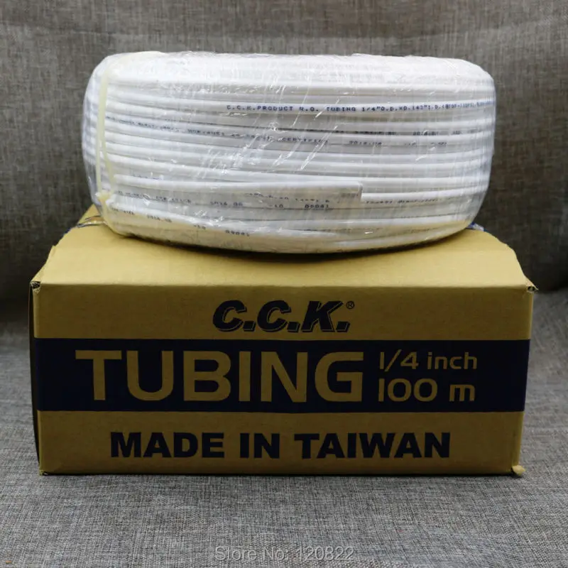 

100 meter 1/4" PE Pipe Water Filter PE Tubing Hose Under Sink Fridges Reverse Osmosis Membrane system Aquarium