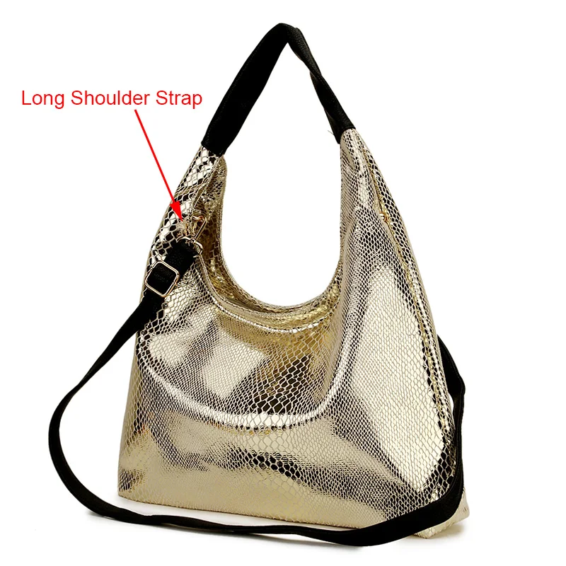 Big Snake Print Women Shoulder Bags Female Luxury Leather Handbags Ladies Hand Bag Bags for Women bolso mujer handtasche