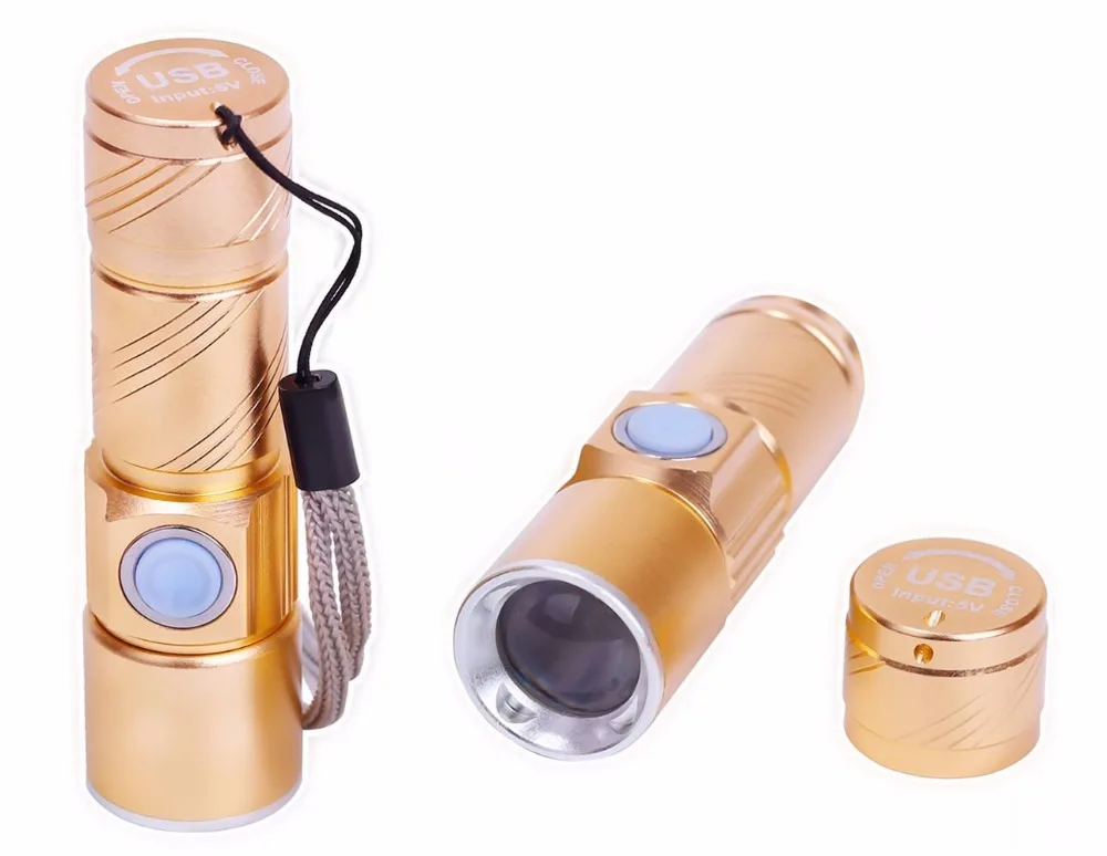 Lanternas e Lanternas bolso led zoomable para caça Cor : Preto