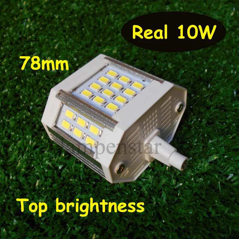 

R7S LED Lamp 10w 20w 25w 30w 220V 5730 Led Bulb Light 78mm 118mm Horizontal Plug Light Lawn Lamp Halogen Floodlight