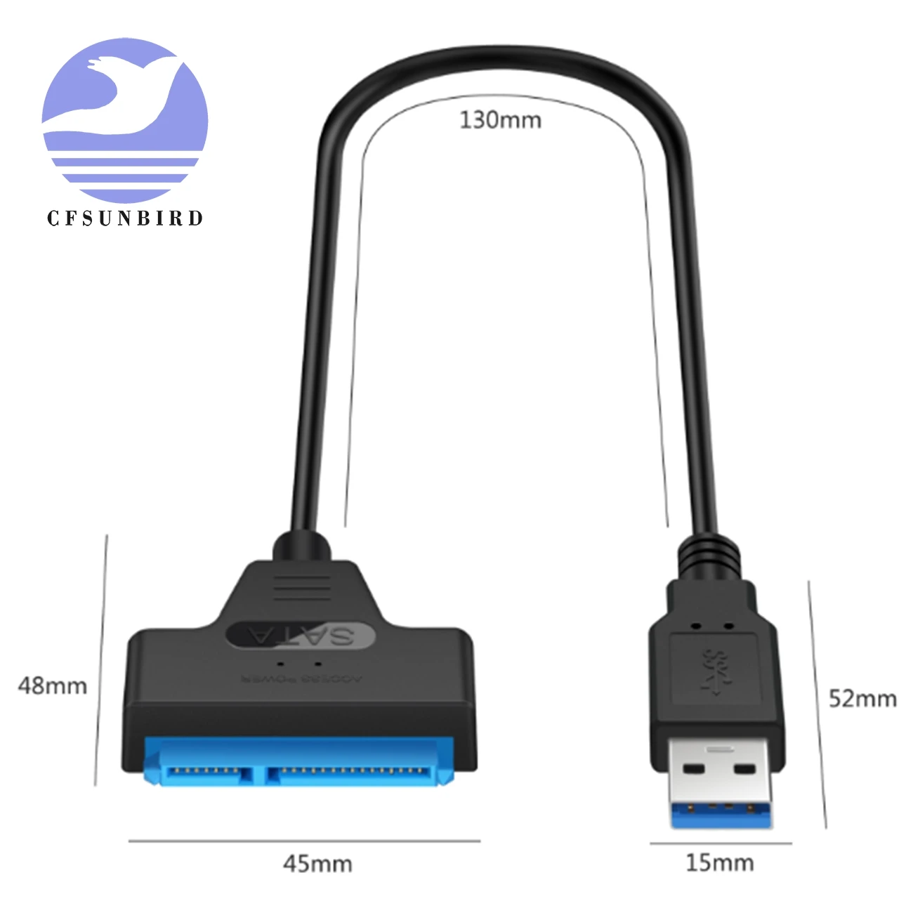 USB 3,0 SATA 3 кабель Sata для USB адаптер до 6 Гбит/с Поддержка 2,5 дюймов внешний SSD HDD жесткий диск 22 Pin Sata III кабель