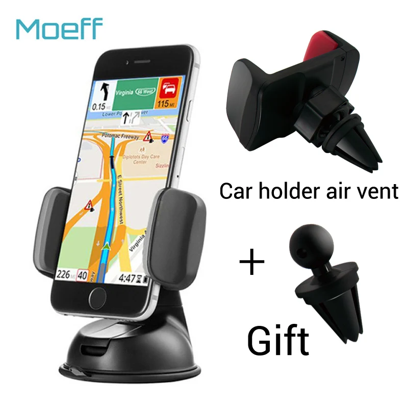 

Universal Car Mobile Phone Holder Stand Mount Slicone Sucker Windshield 360 degree rotation for Mobile iphone5 6PLUS 7 Samsung