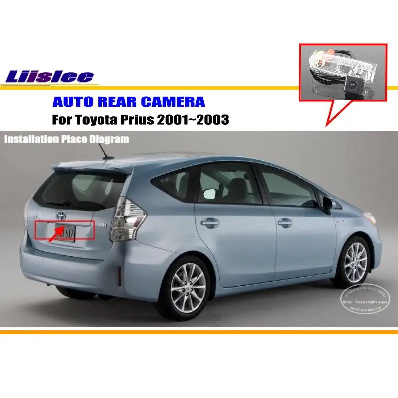 Liislee для Toyota Prius 2001~ 2003-камера заднего вида/резервная парковочная камера/HD CCD RCA NTST PAL/свет номерного знака OEM