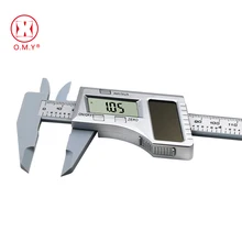 0-150mm 6 inch Solar Battery Digital Caliper Vernier Caliper LCD Vernier Gauge Micrometer measuring tool digital vernier caliper stainless steel 150mm 6 inch fraction mm inch lcd caliper gauge micrometer