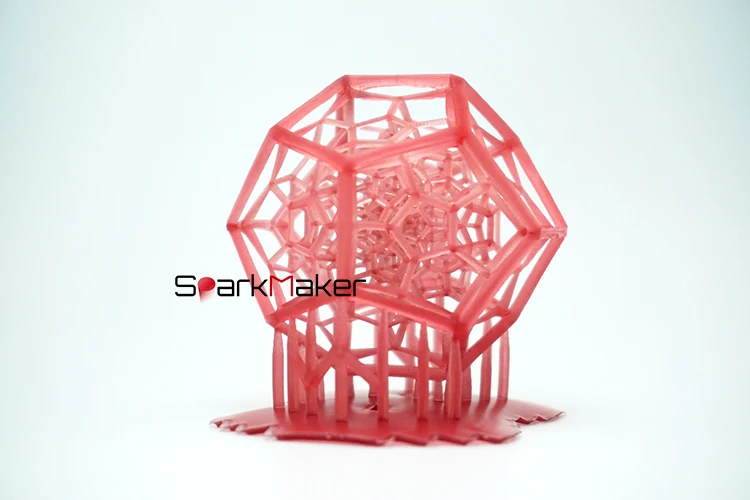 Sparkmaker 3d принтер нить УФ Смола 3d принтер литая Смола случайно ювелирные изделия 3d принтер части и аксессуары 405nm SLA смола