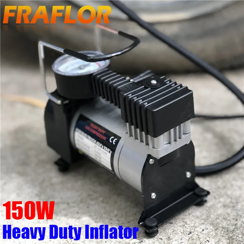 Draagbare 12 v 150PSI Autoband Auto Tire Inflator Pomp 150PSI Auto Luchtpomp auto Compressor Auto 'S SUV Lichte Vrachtwagens|electric tire inflator|tyre inflator air compressor AliExpress