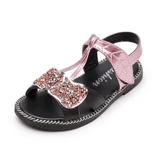 COZULMA Girls Summer Sequined Cloth Beach Sandals Children Hook & Loop Princess Glitter Cute Leaf T-Strap Roman Sandals Shoes COZULMA Girls Summer Sequined Cloth Beach Sandals Children Hook & Loop Princess Glitter Cute Leaf T-Strap Roman Sandals Shoes