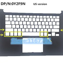 Клавиатура для ноутбука/тачпад/Упор для рук чехол/крышка/корпус для Dell XPS 15 9560 Precision M5520 0Y2F9N 091Y20 0014HV US/UK