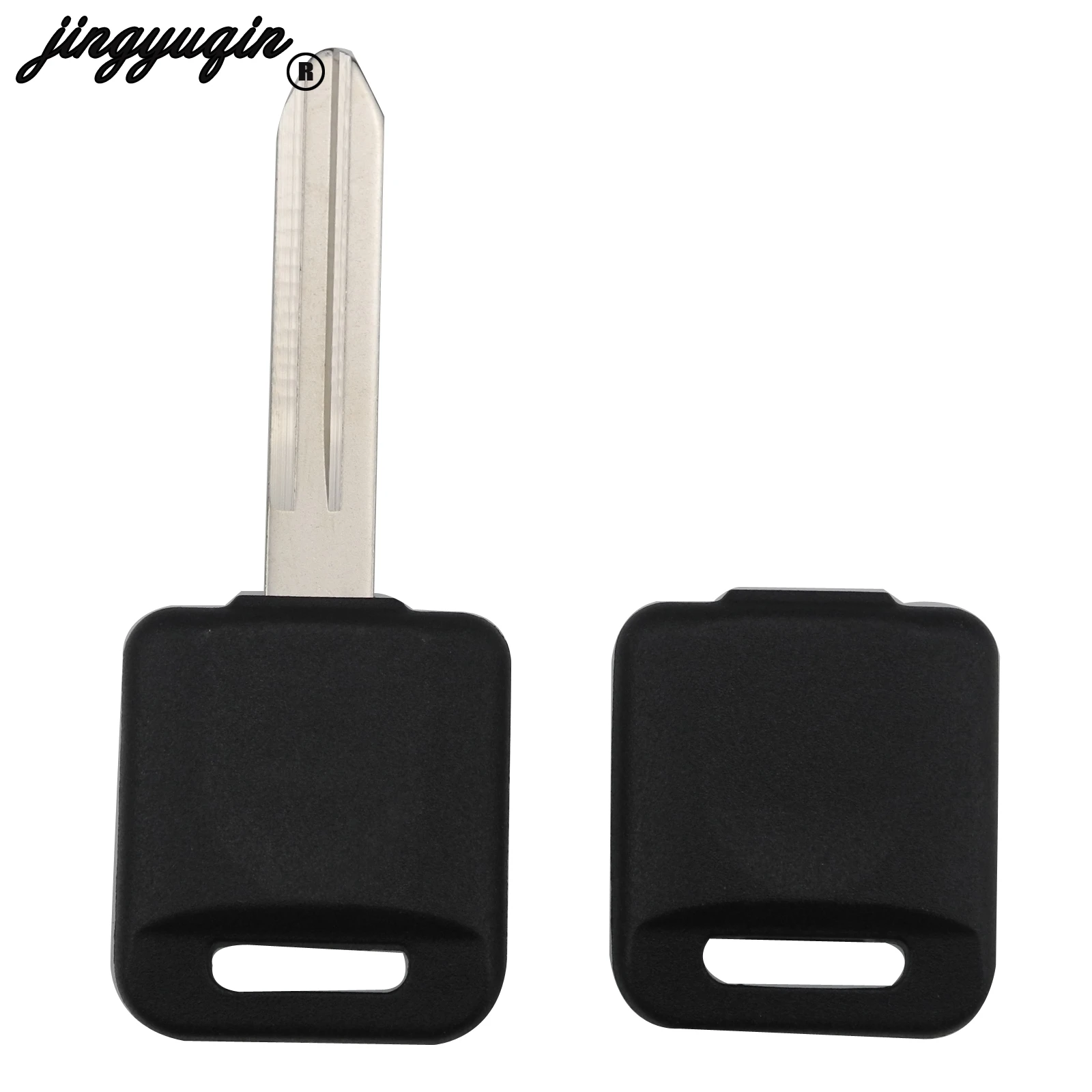 

jingyuqin Uncut Blade Transponder Chip Holder Car Key Shell Case Cover for Nissan Teana Versa Livina Sylphy Tiida Sunny March