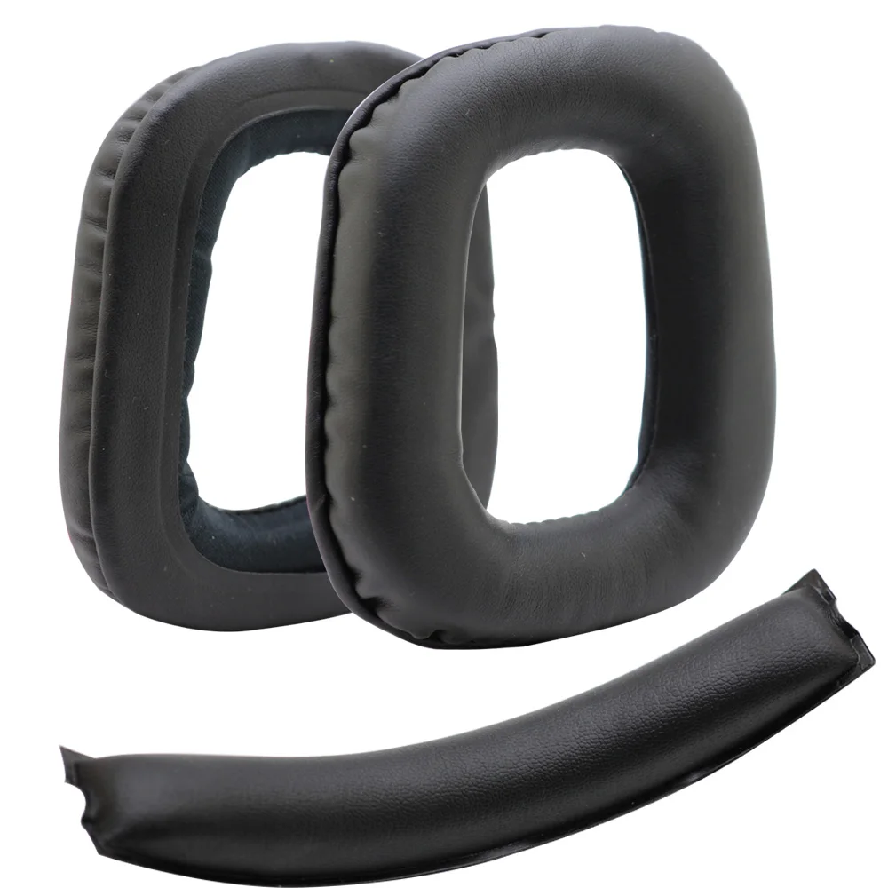 

Earpads Spare Pillow Set Headband For Logitech G930 G430 Headphone Replacement Ear Cushion Ear Cups Ear Cover Black Blue Red